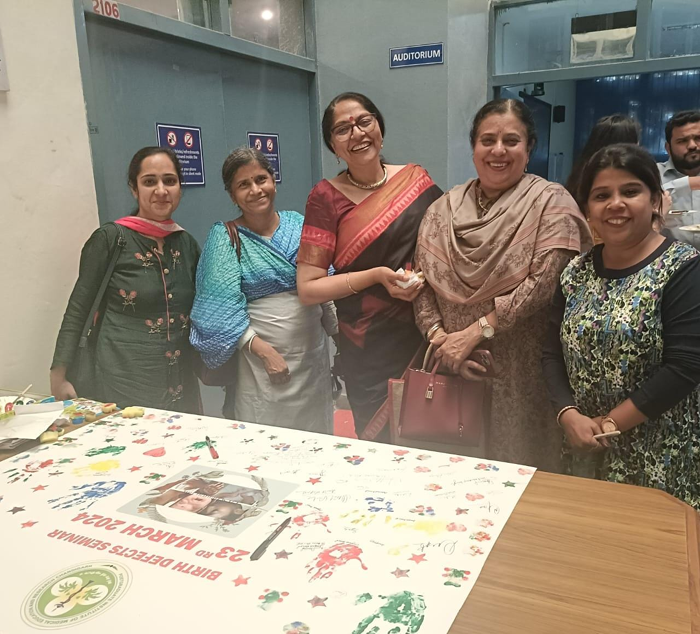 BIRTH DEFECTS SEMINAR was organised  at PGIMER, Chandigarh